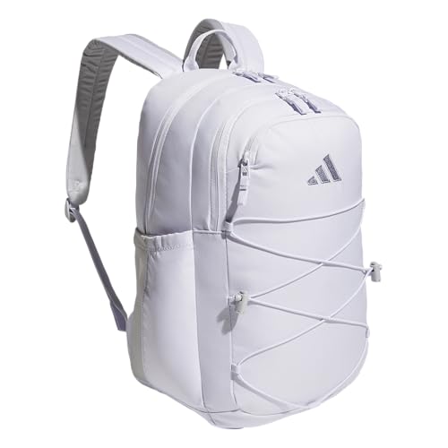 adidas Amplifier Backpack for Laptop, School and Gym, 28L, Frozen Purple/Bungie, OSFA - color: Frozen Purple/Bungie