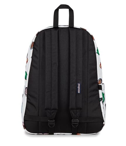 JanSport SuperBreak Plus Backpack with Padded 15-inch Laptop Sleeve and Integrated Bottle Pocket - Spacious and Durable Daypack for Work and Travel - Collected Collage - color: Collected Collage
