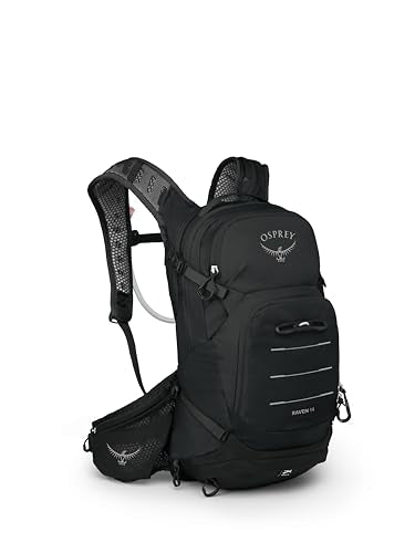 Osprey Raven 14L Women's Mountain Biking Backpack with Hydraulics Reservoir - color: Black, style: 14l