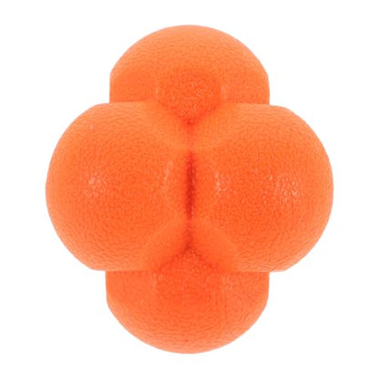 TOYANDONA Reaction Training Ball 7cm Hexagon Speed Agility Rubber Ball Hand-Eye Coordination for Boxing Goalkeeper and Sports Reflex Training