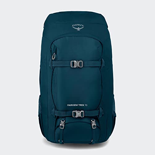 Osprey Fairview Trek 70L Women's Travel Backpack, Night Jungle Blue - style: 70l