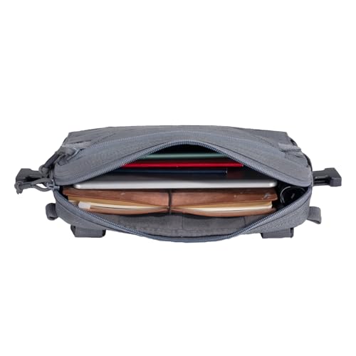 EXCELLENT ELITE SPANKER Tactical Chest Rig Pack EDC Chest Bag Molle Utility Chest Pouch for Outdoor Hunting Workouts Hiking - color: Grey