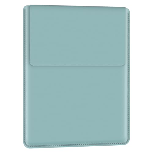 BVYA 13.3-14" Sleeve, PU Leather Laptop Case Compatible with New MacBook Air 13.6/Pro/Max M2/M1 A2779 A2442 14, 13.5 Surface 5/4/3/2/1, Compatible with Laptop 2022 Pro 14 inch - color: BLUE, size: For 13.3-14 inches