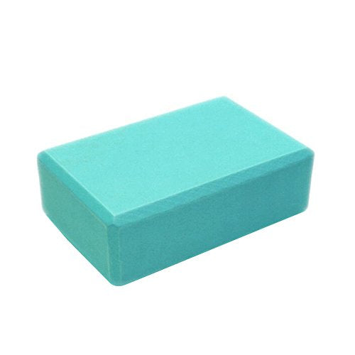 Yoga Blocks Black 2 Pack Supportive Latex-Free EVA Foam Yoga Blocks Set,9×6×3 Inches Lightweight High Density Non-Slip Surface Yoga Block for Stretching Pilates Meditation Exercise - color: Sky Blue