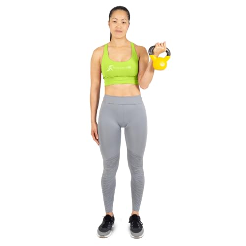 ProsourceFit Vinyl Coated Cast Iron Kettlebells for Full Body Fitness Workouts - size: 10.0 Pounds