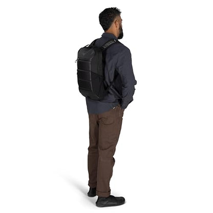 Osprey Ozone Slim Pack - Lightweight Laptop Backpack with AirScape Suspension, Water Bottle Pockets & Slim Travel Design - Fits Most 16" Laptops - Personal Item or Carry-On Compatible, Moody Burgundy - color: Moody Burgundy