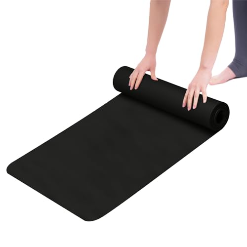Yoga Mat,Exercise Mat for Men & Women,68"×23" Non Slip 4mm Thick Workout Mat for Home Yoga, Pilates, Stretching, Fitness Workouts Gym Workout