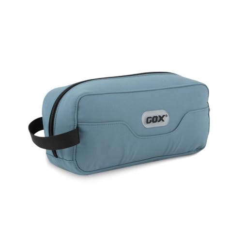 GOX Travel Toiletry Bag Dopp Kit Case for Men Multifunction Packing Organizer Pouch (Haze Blue) - color: Haze Blue