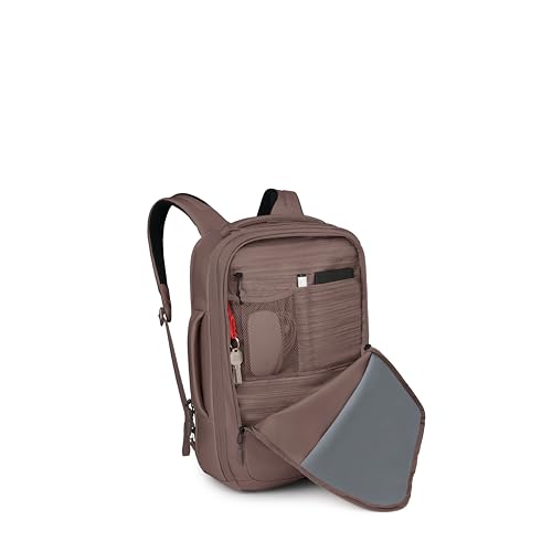 Osprey Aoede 22L Commuter Briefcase Backpack, Magma Brown - color: Magma Brown