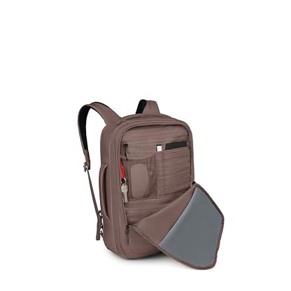 Osprey Aoede 22L Commuter Briefcase Backpack, Magma Brown - color: Magma Brown