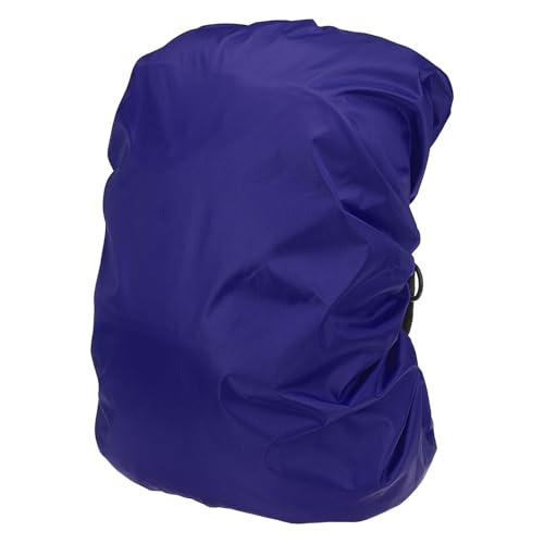 PATIKIL Waterproof Backpack Rain Cover Oxford Cloth Backpack Cover Anti-Slip Cross Buckle Straps for Hiking Camping - color: Dark Blue, size: XX-Large
