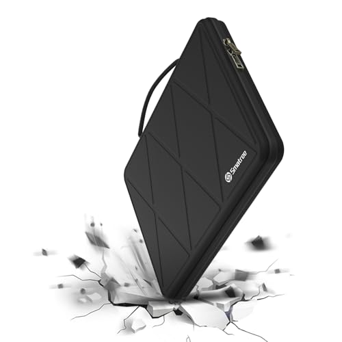 Smatree Hard EVA Protective Sleeve Case Compatible for 15.4 inch Apple MacBook Pro 2019/2018/2017/2016, for MacBook Pro A1990/A1707, Anti-Shock Notebook Bag (X8275) - color: X Series-Black, size: For 15.4 inch Apple MacBook Pro 2019-2016(X8275)