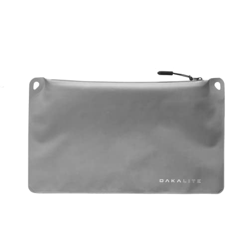 Magpul DAKA Lite Pouch Zippered Tactical Range Tool and Gear Bag - color: Gray, size: Medium (7" x 12")