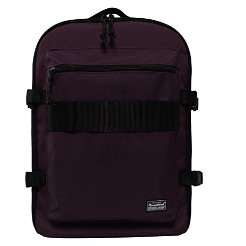 Lightweight Travel Backpack Hiking Daypack Laptop Bookbag, 17L Carry-on Personal Item Weekender Overnight Bag Unisex, Eggplant - color: Eggplant