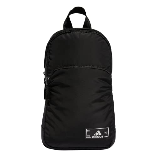 adidas Essentials Crossbody – Athletic Sling Bag with Phone Pocket - color: Black/2.0