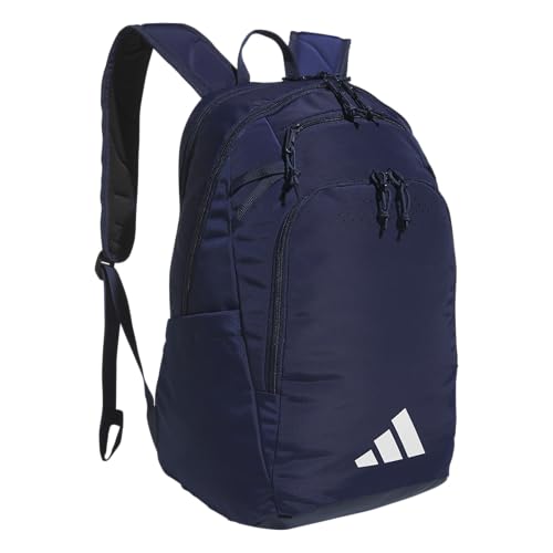adidas Defender 5 Backpack for Sports, Gym, School and Travel, 33L, Navy Blue, OSFA - color: Navy Blue