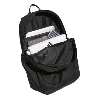 adidas Amplifier Backpack for Laptop, School and Gym, 28L, Black/White/Bungie, OSFA - color: Black/White/Bungie