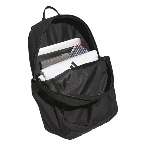 adidas Amplifier Backpack for Laptop, School and Gym, 28L, Black/White/Bungie, OSFA - color: Black/White/Bungie