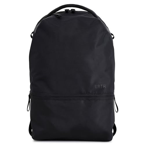 Urth Arkose 20L Modular Camera & Laptop Backpack - Water Resistant, Anti-Theft, Recycled Bag for DSLR, 13-16 Inch Laptop in Black - color: Black