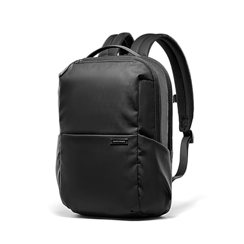 Muzee Lightweight Business Commute Backpack, Waterproof Laptop Backpack with Digital Protective Case, Hidden Pockets & YKK Zippers, 830g Ultra-Light for Men Women Office Travel