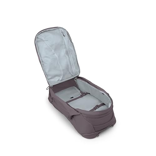Osprey Fairview 40L Women's Travel Backpack - Carry On Bag with Laptop Sleeve and Toiletry Pocket, Graphite Purple - color: Graphite Purple, style: 40l
