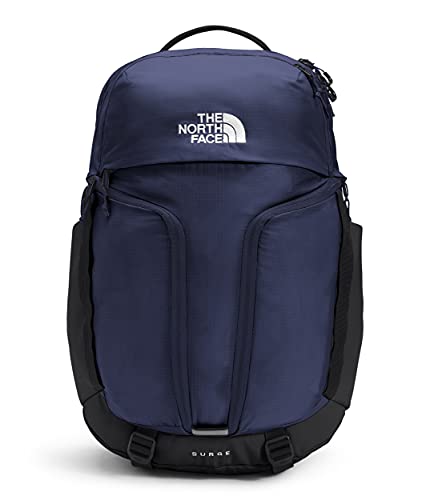 THE NORTH FACE Surge Commuter Laptop Backpack | Daypack With Water Repellent Finish, 16" Laptop Sleeve, Reflective Details - color: Tnf Navy/Tnf Black, size: One Size