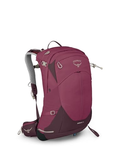 Osprey Sirrus 24L Women's Hiking Backpack, Elderberry Purple/Chiru Tan - color: Elderberry Purple/Chiru Tan, size: 24L