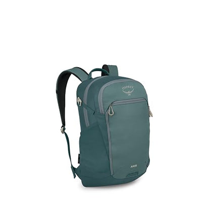 Osprey Axis Laptop Backpack – Sleek Everyday Pack with Laptop Sleeve, Water Bottle Pockets & Compression Straps - color: Cascade Blue-torrent Blue