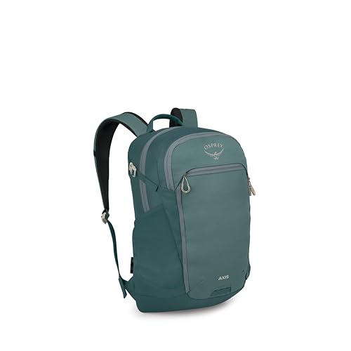 Osprey Axis Laptop Backpack – Sleek Everyday Pack with Laptop Sleeve, Water Bottle Pockets & Compression Straps - color: Cascade Blue-torrent Blue