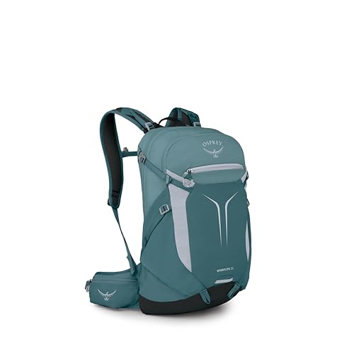 Osprey Sportlite 25L Lightweight Hiking Backpack for Men and Women - Everyday Hiking Bag - Travel Daypack, Torrent Blue - color: Torrent Blue, style: 25l