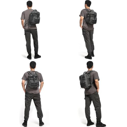 NICGID Sling Bags Chest Shoulder Backpacks, 13.3'' 14.1'' 15.6''Laptop Backpack Crossbody Messenger Bag Travel Outdoor (Grey-059, 14.1 Inch) - color: Grey-059, size: 14.1 inch