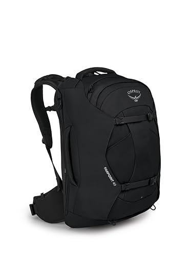 Osprey Farpoint 40L Men's Travel Backpack, Black - color: Black, size: 40L