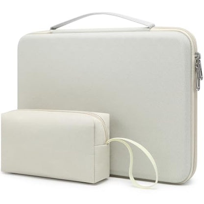 HYZUO 15-16 Inch Hard Shell Case Laptop Sleeve for MacBook Pro 16 M5/M4/M3/M2/M1 Pro/Max A3428 A3429 2026-2019, MacBook Air 15 M5/M4/M3/M2 2026-2023, 15" Surface Laptop, Razer Blade 15, Beige - color: Beige, size: 15-16 Inch