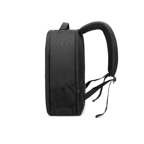 Camera SLR Bag Waterproof Large Capacity Shoulder Outdoor Photography Travel Backpack Camera Bag Case (Grey) - color: Grey