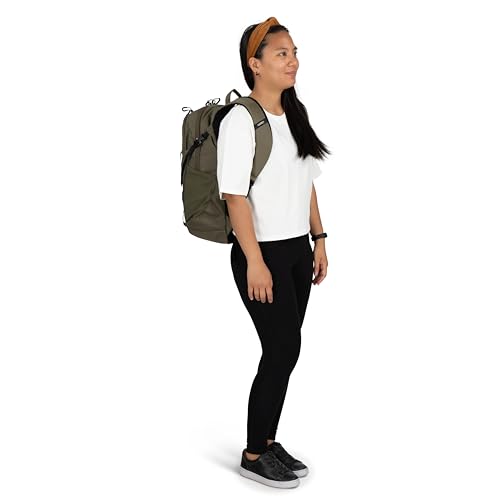 Osprey Axis Laptop Backpack – Sleek Everyday Pack with Laptop Sleeve, Water Bottle Pockets & Compression Straps - color: Earl Grey