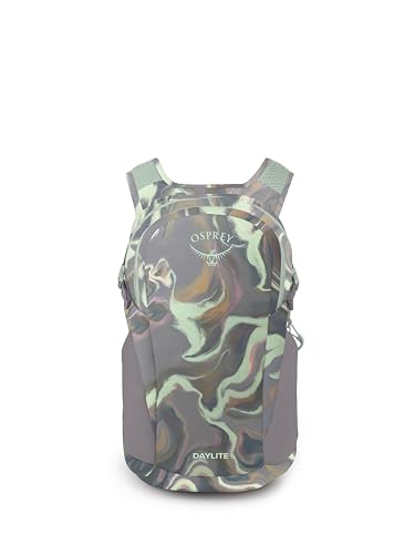 Osprey Daylite Commuter Backpack, Euphoria Flowing Print/Soundwave Grey - color: Euphoria Flowing Print/Soundwave Grey
