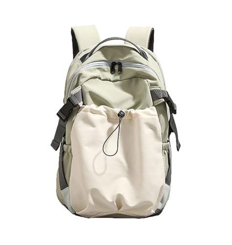 acdiac 13L Shoulder Bag Backpack For Woman Multipurpose Lightweight Commuter Travel Work College Daypack Bags Laptop (Green)