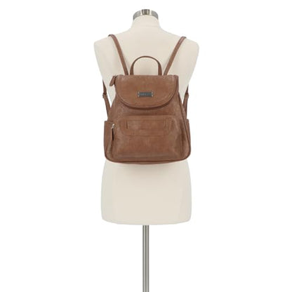 MultiSac womens Major Backpack, Pecan Flowers, One Size US - color: Pecan Flowers