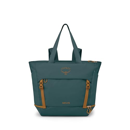 Osprey Daylite Large Tote Weekend Pack - Shoulder or Backpack Carry with Laptop Sleeve & Shoe Compartment, Torrent Blue - color: Torrent Blue