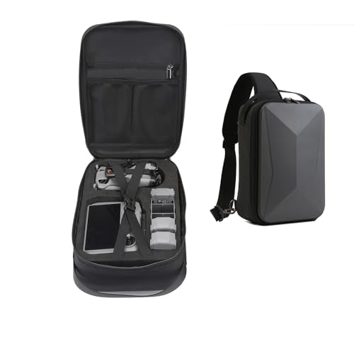 Case for DJI Mini 5 Pro, Sling Backpack Chest Bag Porable Shockproof Travel Storage Carrying Case for DJI RC 2/RC-N3 Remote Controller Battery and Accessories (Sling Backpack) - color: gray
