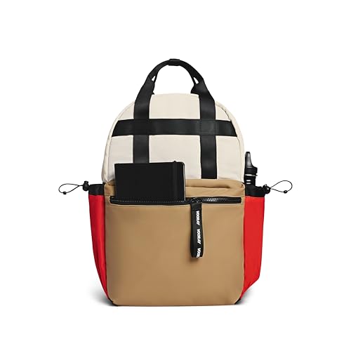 VOORAY 19L Katie Backpack, Large - Travel, Gym & Sports Backpack, Camel Color Block - color: Camel Color Block