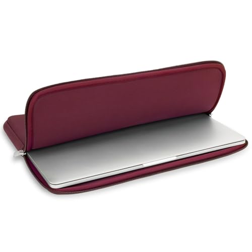 RAINYEAR 11-11.6 Inch Laptop Sleeve Protective Case Soft Carrying Cover Compatible with MacBook Neo A18 11.6" MacBook Air for 11" Notebook Tablet Chromebook (Red) - color: Red, size: 11"-11.6"