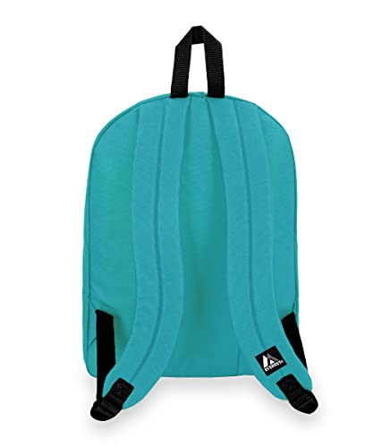 Everest 2045CR Classic Backpack, 16.5", Turquoise - color: Turquoise, size: One Size
