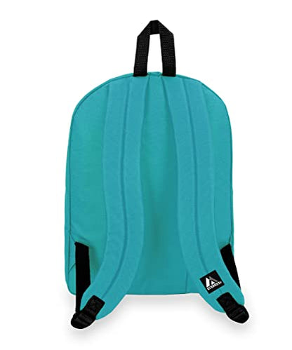 Everest 2045CR Classic Backpack, 16.5", Turquoise - color: Turquoise, size: One Size