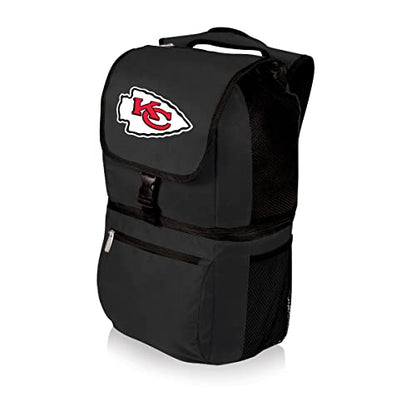 Picnic TIME NFL Zuma Backpack Cooler, Soft Cooler Backpack, Lunch Cooler - color: Black