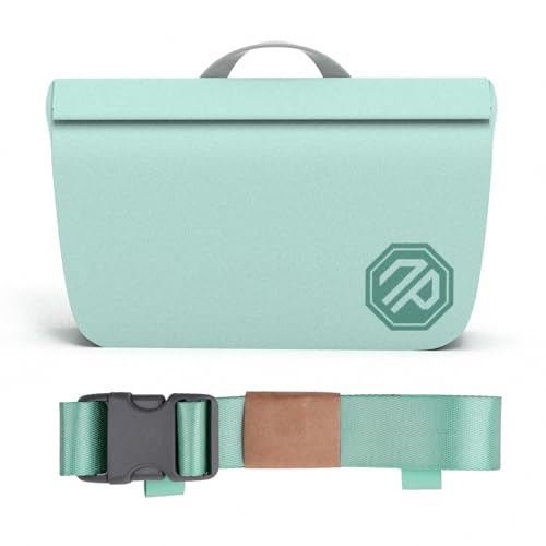 niphean IPX7 Waterproof Fanny Pack with Magnetic One-Hand Closure, Durable Waterproof Dry Bag, for Kayaking, Paddle Boarding, Beach Cruise Essentials, 2.5L Phone Pouch Dry Bags for Men Women - color: Mint, size: 2.5L