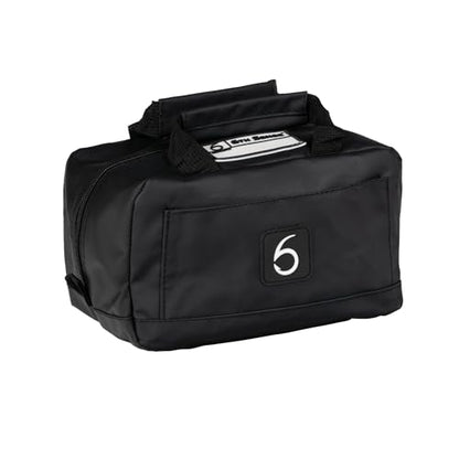 6th Sense Fishing Small Bait Bag – Durable Soft-Sided Storage for Soft Plastics (Black) - color: Black