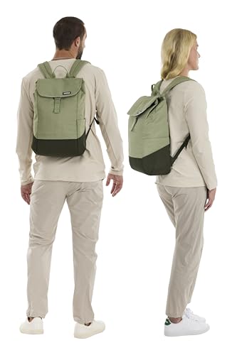 Thule Lithos Backpack - color: Quiet Green/Darkest Green, size: 16L