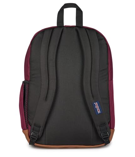 JanSport Cool Backpack with 15-inch Laptop Sleeve, Large Computer Bag Rucksack with 2 Compartments, Ergonomic Straps, Cherry Lacquer - color: Cherry Lacquer