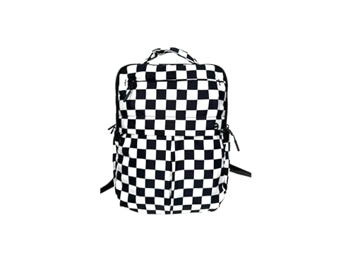 I&R The Iris Mini Backpack (#9013) Portable Lightweight and Durable Material - By Iris & Rainbow - color: Checkered